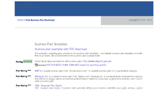 Desktop Screenshot of businessplans.gosnippy.com